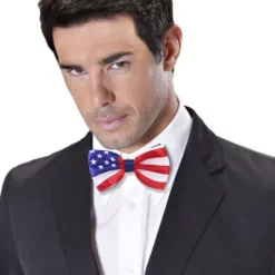 Pajarita Bandera De USA -Tradiciones Ventas pajarita americana unisex 2