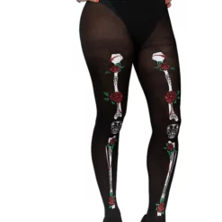 Pantys Esqueleto Catrina Para Mujer -Tradiciones Ventas pantys esqueleto catrina para mujer 2