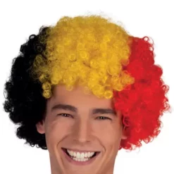 Peluca Afro Bélgica Para Adulto