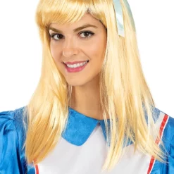 Peluca De Alicia Para Mujer