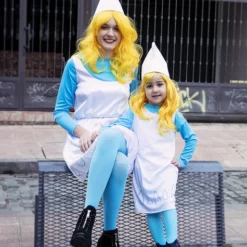 Peluca De Pitufina -Tradiciones Ventas peluca de pitufina 3