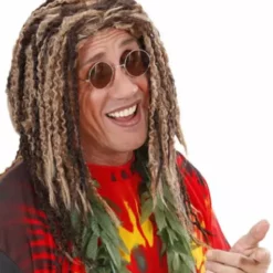 Peluca De Rastafari Con Mechas