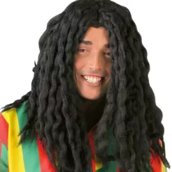 Peluca Rastafari Jamaicano Negra