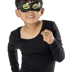 Set De Diadema, Antifaz Y Anillo De Cat Noir