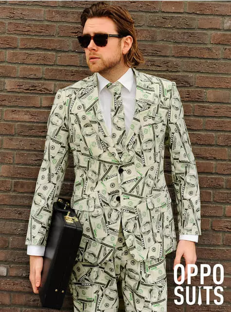 Traje "Cashanova" Billetes - Opposuits 2 Traje "Cashanova" Billetes - Opposuits - Imagen 2