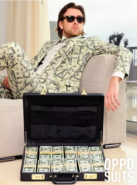 Traje "Cashanova" Billetes - Opposuits 3 Traje "Cashanova" Billetes - Opposuits - Imagen 3