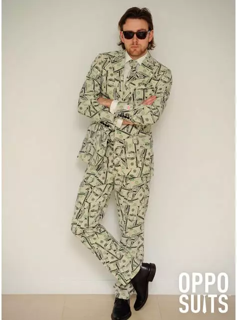 Traje "Cashanova" Billetes - Opposuits 4 Traje "Cashanova" Billetes - Opposuits - Imagen 4