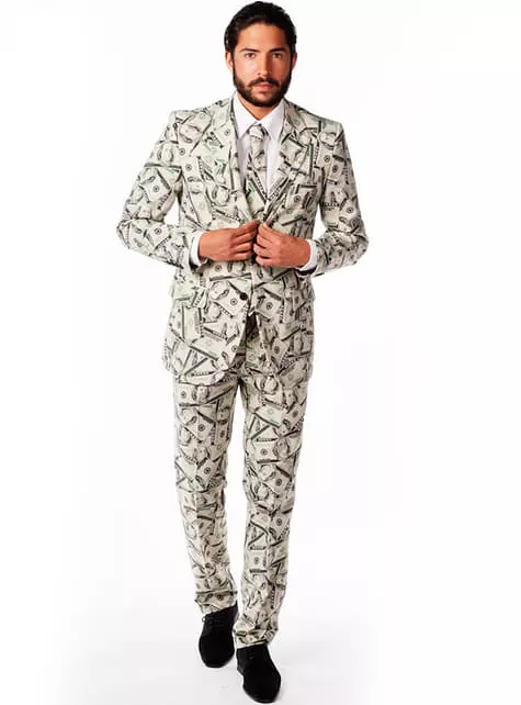 Traje "Cashanova" Billetes - Opposuits 1 Traje "Cashanova" Billetes - Opposuits