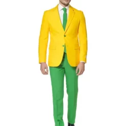 Traje Verde Y Amarillo Brasil - Opposuits