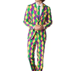 Traje De Mardi Gras "Harleking" - Opposuits