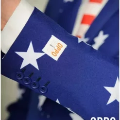 Traje De La Bandera De USA "Stars And Stripes" - Opposuits -Tradiciones Ventas traje stars and stripes opposuit 3