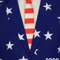 Traje De La Bandera De USA "Stars And Stripes" - Opposuits -Tradiciones Ventas traje stars and stripes opposuit 4
