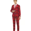 Traje Estampado Escocés "Lumberjack" Para Adolescente - Opposuits