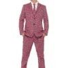 Traje Con Diseño De Banderas De Reino Unido "Union Jack"